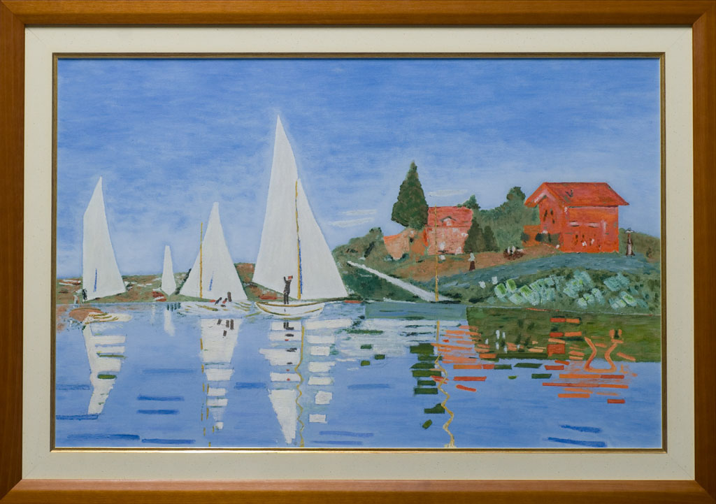 Claude Monet. “La regata di Argenteuil” 