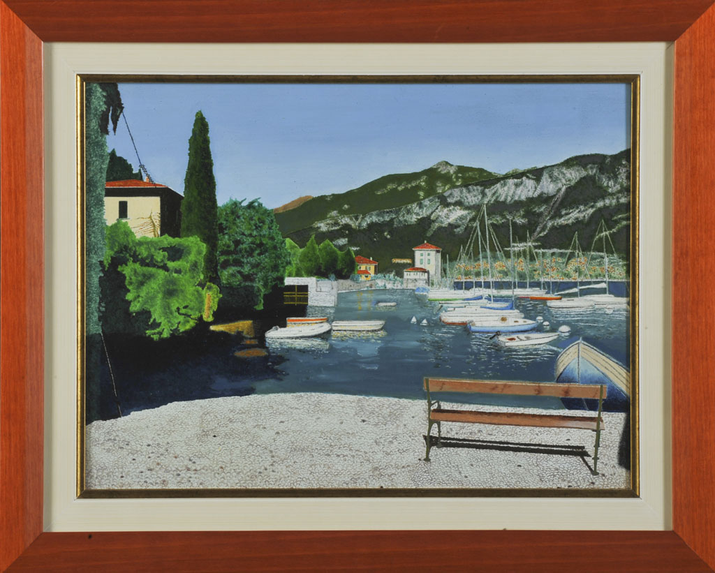 Pescallo (Bellagio). Vista sul porto